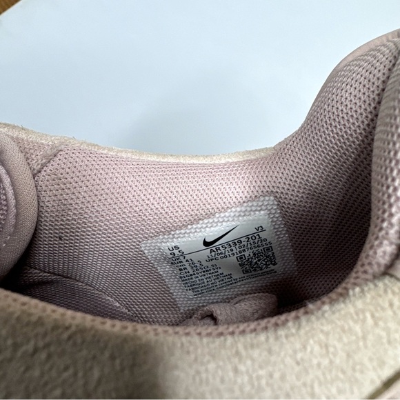 Nike Women’s size 9.5 Nike Air Force 1 sage low particle beige pink wmns shoes - Picture 11 of 11